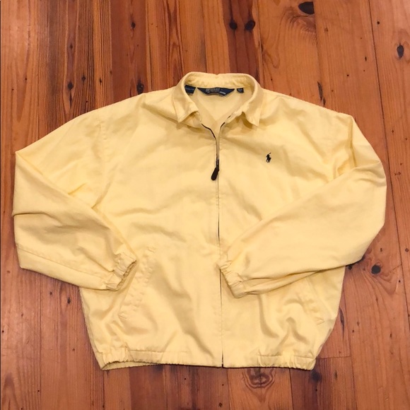 ralph lauren yellow jacket